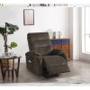 Liyasi Electric Power Lift Recliner Chair Sofa with Massage and Heat for Elderly, 3 Positions, 2 Side Pockets and Cup Holders, USB Ports, High-end qua