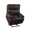 Recliner Chair with Phone Holder,Electric Power Lift Recliner Chair with 2 Motors Massage and Heat for Elderly, 3 Positions, 2 Side Pockets, Cup Holde